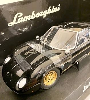 京商ランボルギーニ、ミウラp400sv ブラック、1:18 楽天市場】ミニカー 1/18 京商 ランボルギーニ ミウラ P400 SV